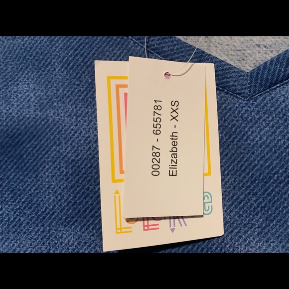NWT LuLaRoe Elizabeth Tunic Sz XXS - Picture 4 of 5